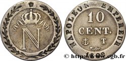10 cent. à l N couronnée 1809 Nantes F.130/18