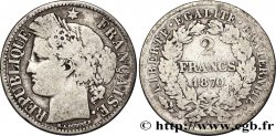 2 francs Cérès, avec légende 1870 Paris F.265/2