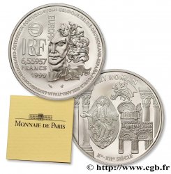 Belle Épreuve 6,55957 francs - Art Roman 1999 Paris F./