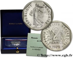 Piéfort argent de 2 francs Semeuse 1979 Pessac F.272/3P