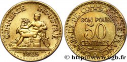 50 centimes Chambres de Commerce 1925 Paris F.191/7