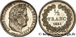 1/2 franc Louis-Philippe 1833 Rouen F.182/30