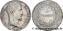5 francs Napoléon Empereur, Calendrier grégorien 1806 Toulouse F.304/8