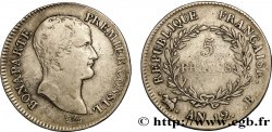 5 francs Bonaparte Premier Consul 1804 Rouen F.301/11