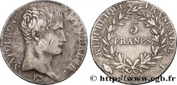 5 francs Napoléon Empereur, Calendrier grégorien 1806 Limoges F.304/5 XF45