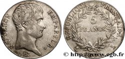 5 francs Napoléon Empereur, Calendrier grégorien 1806 Bayonne F.304/7 TTB45