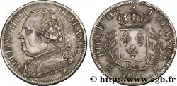 5 francs Louis XVIII, buste habillé 1815 Toulouse F.308/25 TTB50