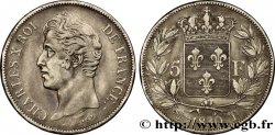 5 francs Charles X, 2e type 1830 Nantes F.311/51 XF45