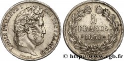5 francs Ier type Domard, tranche en creux 1831 Lyon F.319/2