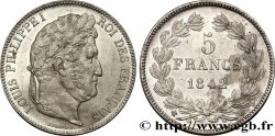 5 francs IIe type Domard 1842 Strasbourg F.324/97 AU58