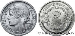 2 francs Morlon, aluminium 1945 Beaumont-Le-Roger F.269/6