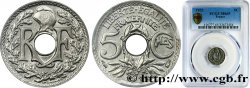 5 centimes Lindauer, petit module 1933 Paris F.122/16