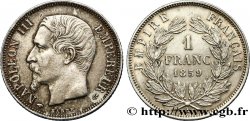 1 franc Napoléon III, tête nue 1859 Paris F.214/12