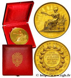 Médaille OR décernée à François Joseph Clozel n.d.   SUP