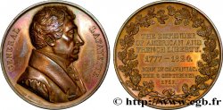Médaille, Général La Fayette 1824  COLLIGNON 411  TTB+