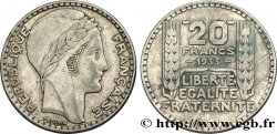 20 francs Turin, rameaux courts 1933  F.400/4