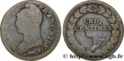 Cinq centimes Dupré, grand module, CNIQ 1797 Lille F.115/34