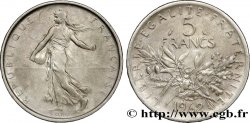5 francs Semeuse, argent 1962 Paris F.340/6