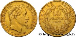 10 francs or Napoléon III, tête laurée 1865 Paris F.507A/9
