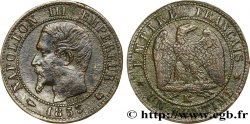 Un centime Napoléon III, tête nue 1853 Bordeaux F.102/5
