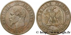 Deux centimes Napoléon III, tête nue 1857 Paris F.107/44