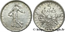5 francs Semeuse, argent 1963 Paris F.340/7