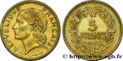 5 francs Lavrillier, bronze-aluminium 1947  F.337/9 EBC58