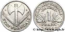 1 franc Francisque, légère 1944 Beaumont-Le-Roger F.223/6