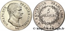 5 francs Bonaparte Premier Consul 1804 Paris F.301/9