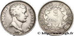 2 francs Napoléon Empereur, tête de nègre 1807 Paris F.253/1
