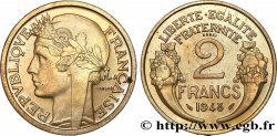 Essai de 2 francs Morlon, cupro-nickel, 9,5 g 1948 Paris GEM.118 2 SC63
