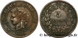 5 centimes Cérès 1893 Paris F.118/35