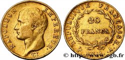 20 francs or Napoléon tête nue, Calendrier révolutionnaire 1805 Paris F.512/5