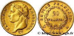 20 francs or Napoléon tête laurée, Cent-Jours 1815 Paris F.516A/1