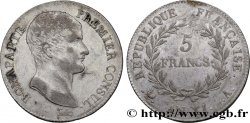 5 francs Bonaparte Premier Consul 1803 Paris F.301/1