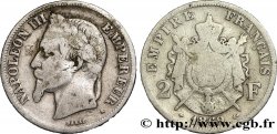 2 francs Napoléon III, tête laurée 1869 Paris F.263/10
