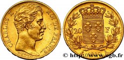 20 francs or Charles X 1830 Paris F.520/12 MBC52