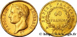 40 francs or Napoléon tête laurée, Empire français 1810 Lille F.541/5