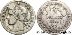 2 francs Cérès, avec légende 1871 Paris F.265/5