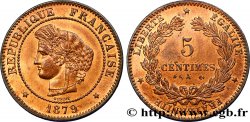 5 centimes Cérès 1879 Paris F.118/20