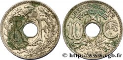 10 centimes Lindauer, maillechort, frappe médaille 1938  F.139/2 var.