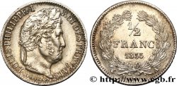 1/2 franc Louis-Philippe 1835 Paris F.182/54