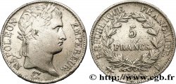 5 francs Napoléon Empereur, République française 1808 Lyon F.306/5