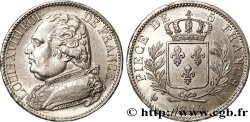 5 francs Louis XVIII, buste habillé 1814 Paris F.308/1