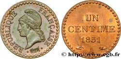 Un centime Dupré, IIe République 1851 Paris F.101/7