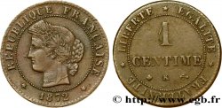 1 centime Cérès 1872 Bordeaux F.104/2