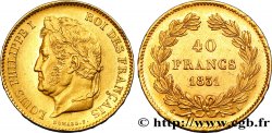 40 francs or Louis-Philippe 1831 Paris F.546/1 MBC52