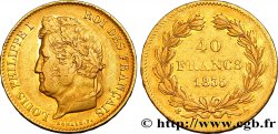40 francs or Louis-Philippe 1835 Paris F.546/8 MBC40