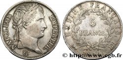 5 francs Napoléon Empereur, Empire français 1814 Strasbourg F.307/78