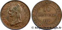 Essai de 10 centimes d’après Dupré 1870 Strasbourg VG.3773  EBC55